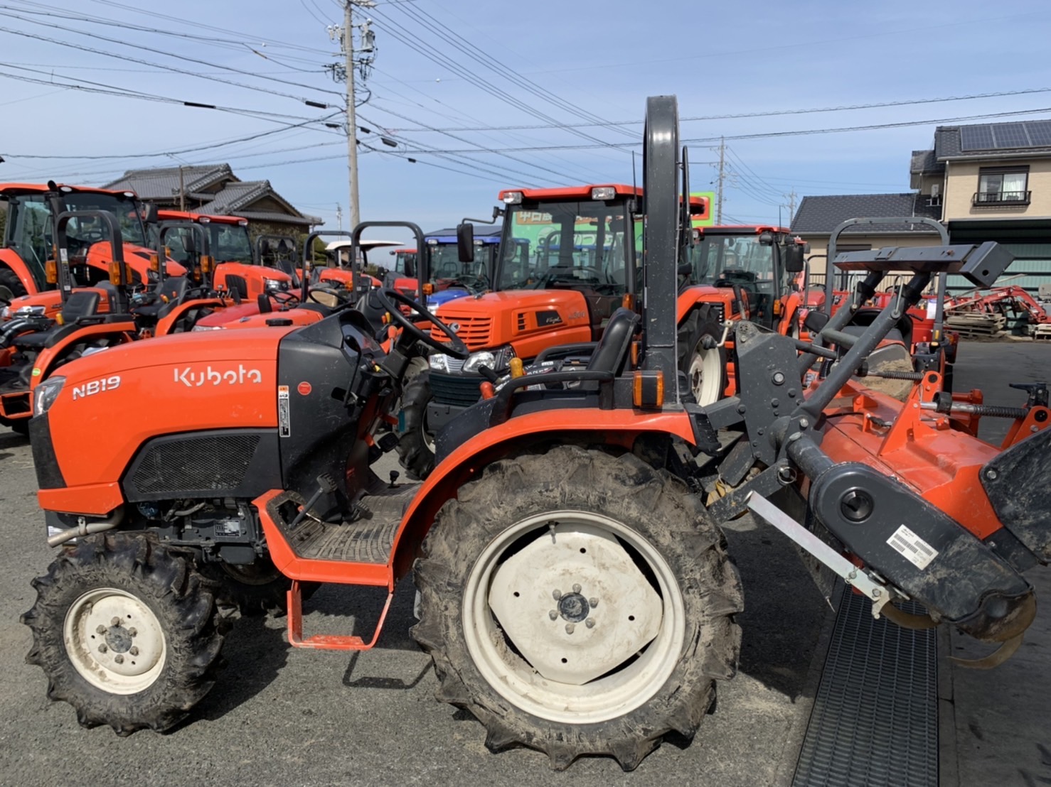 クボタ トラクター 19馬力 NB19 大阪府泉南市 | 農機具買取実績 | 中古 